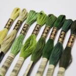 MOULINE DMC ART 117 GREEN