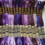 MOULINE PURPLE DMC ART 117
